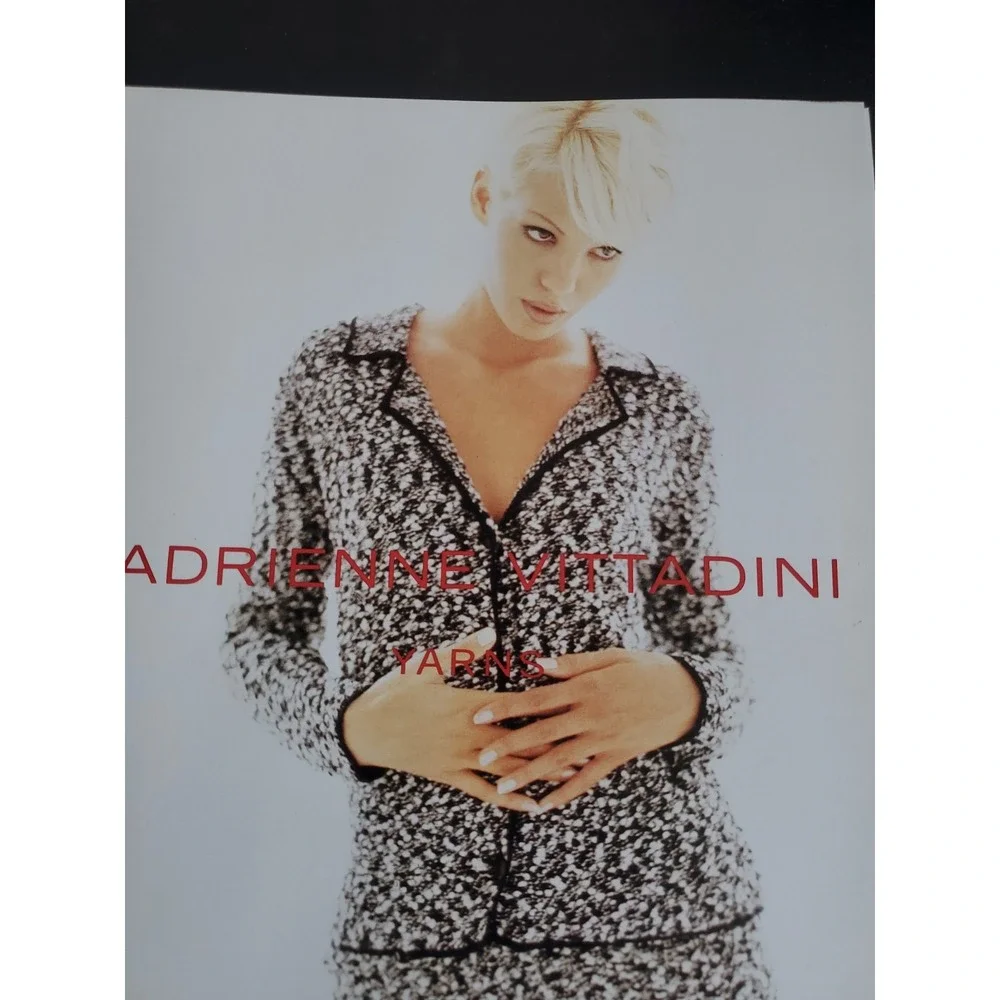 Lot of 5 Knitting Pattern Book Sweater Adrienne Vittadini Vol. 6 Dale Norway etc